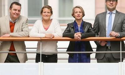 Anneleen Van Bossuyt, Helga Stevens, Mark Demesmaeker, Sander Loones